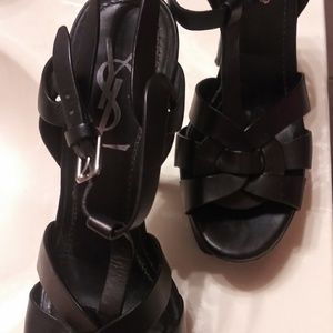 YSL Tribute High Heel Sandals